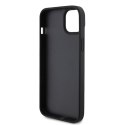 Guess GUHCP15SP4TDSCPK iPhone 15 / 14 / 13 6.1" czarny/black hardcase Crossbody 4G Metal Logo