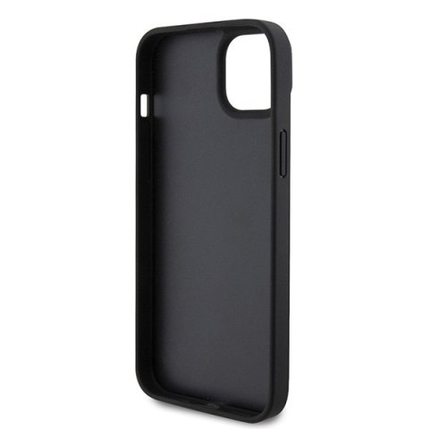 Guess GUHCP15SP4TDSCPK iPhone 15 / 14 / 13 6.1" czarny/black hardcase Crossbody 4G Metal Logo