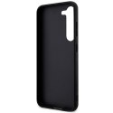 Guess GUHCS23SG4GFGR S23 S911 szary/grey hardcase 4G Metal Gold Logo
