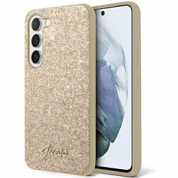 Guess GUHCS24MHGGSHD S24+ S926złoty/gold hardcase Glitter Script