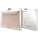 Guess Sleeve GUCS14PS4SGP 14" różowy/pink 4G Stripe Metal Logo