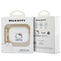 Hello Kitty HKAP23DKHSH Airpods Pro 2(2022/2023) cover biały/white Silicone 3D Kitty Head