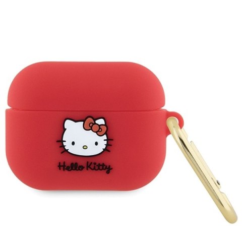 Hello Kitty HKAP3DKHSF Airpods Pro cover fuksja/fuschia Silicone 3D Kitty Head