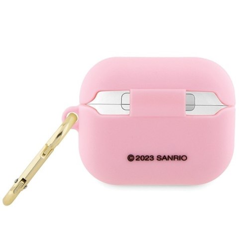 Hello Kitty HKAP3DKHSP Airpods Pro coverróżowy/pink Silicone 3D Kitty Head