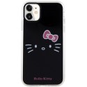 Hello Kitty HKHCN61HKHLK iPhone 11 / Xr 6.1" czarny/black hardcase IML Kitty Face