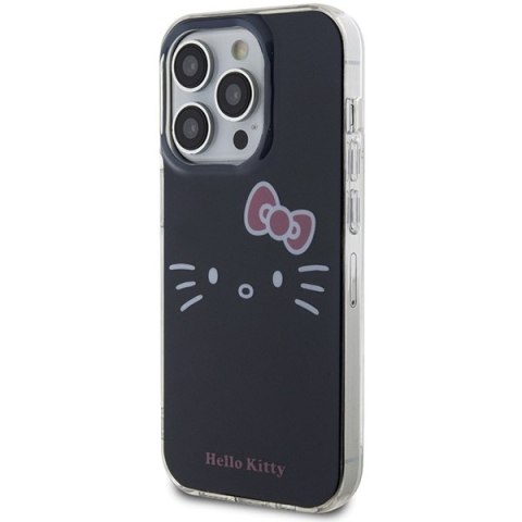 Hello Kitty HKHCP15XHKHLK iPhone 15 Pro Max 6.7" czarny/black hardcase IML Kitty Face
