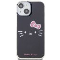 Hello Kitty HKHCP15SHKHLK iPhone 15 / 14 / 13 6.1" czarny/black hardcase IML Kitty Face