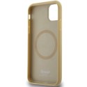 Hello Kitty HKHMN61PGHCKD iPhone 11 / Xr6.1" złoty/gold hardcase Leather Kitty Head MagSafe