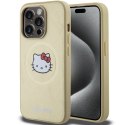 Hello Kitty HKHMP14XPGHCKD iPhone 14 ProMax 6.7" złoty/gold hardcase Leather Kitty Head MagSafe