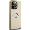 Hello Kitty HKHMP14XPGHCKD iPhone 14 ProMax 6.7" złoty/gold hardcase Leather Kitty Head MagSafe
