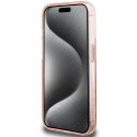 Hello Kitty HKHMP15LHRSGEP iPhone 15 Pro6.1" różowy/pink hardcase Ring Stand Glitter Electrop Logo MagSafe