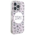 Hello Kitty HKHMP16LHAOPP iPhone 16 Pro6,3" różowy/pink hardcase IML All Over Paris Magsafe