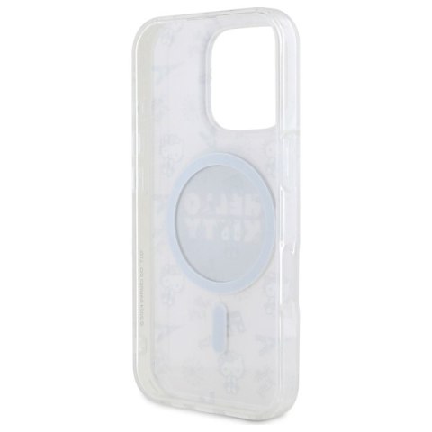 Hello Kitty HKHMP16LHAOPP iPhone 16 Pro6,3" różowy/pink hardcase IML All Over Paris Magsafe