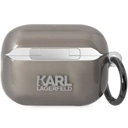 Karl Lagerfeld KKLAP2HNIKTCK Airpods Pro 2 (2022/2023) cover czarny/black Ikonik Karl Lagerfeld