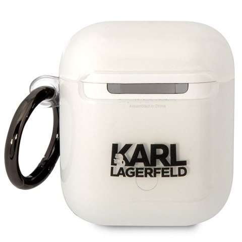 Karl Lagerfeld KLA2HNCHTCT Airpods 1/2cover transparent Ikonik Choupette