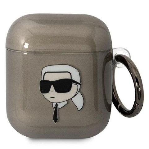 Karl Lagerfeld KLA2HNIKTCK AirPods 1/2cover czarny/black Karl`s Head