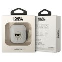 Karl Lagerfeld KLA2HNIKTCT AirPods 1/2cover transparent Karl`s Head