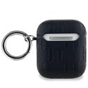 Karl Lagerfeld KLA2PGKIPK AirPods 1/2cover czarny/black Monogram Karl Head