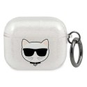 Karl Lagerfeld KLA3UCHGS AirPods 3cover srebrny/silver Glitter Choupette