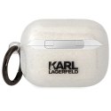 Karl Lagerfeld KLAPHNKCTGT Airpods Procover transparent Glitter Karl&Choupette