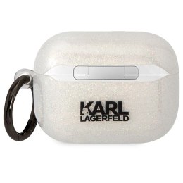 Karl Lagerfeld KLAPHNKCTGT Airpods Procover transparent Glitter Karl&Choupette