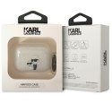 Karl Lagerfeld KLAPHNKCTGT Airpods Procover transparent Glitter Karl&Choupette