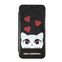 Karl Lagerfeld KLFLBKPXVDCBK iPhone X/Xsblack book Valentine