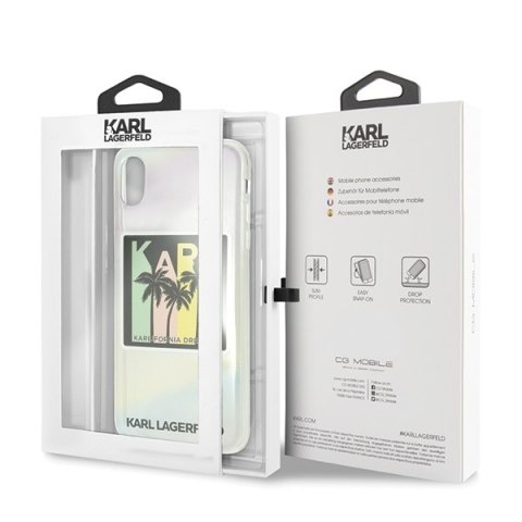 Karl Lagerfeld KLHCI65IRKD iPhone Xs Maxhardcase Kalifornia Dreams