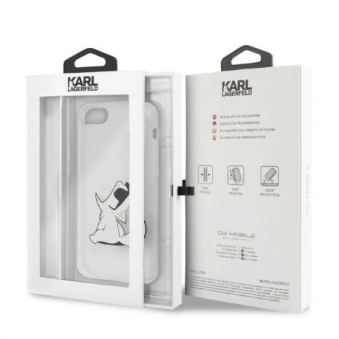 Karl Lagerfeld KLHCI8CFNRC iPhone 7/8SE 2020 / SE 2022 hardcase transparent Choupette Fun
