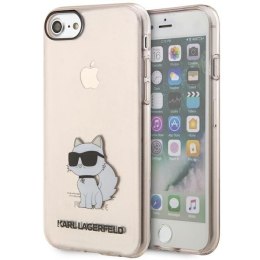 Karl Lagerfeld KLHCI8HNCHTCP iPhone 7/8/SE 2020 / SE 2022 różowy/pink hardcase Ikonik Choupette