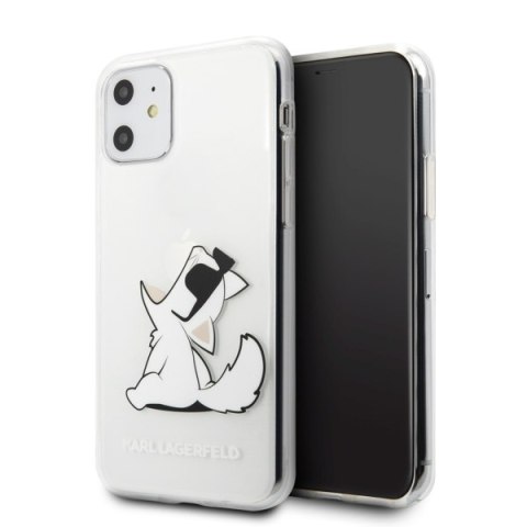Karl Lagerfeld KLHCN61CFNRC iPhone 116,1" / Xr hardcase transparent Choupette Fun