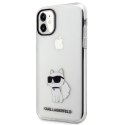 Karl Lagerfeld KLHCN61HNCHTCT iPhone 11/ Xr 6,1" transparent hardcase Ikonik Choupette