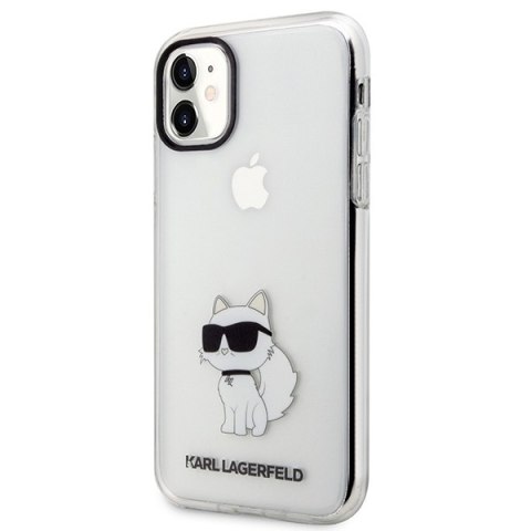 Karl Lagerfeld KLHCN61HNCHTCT iPhone 11/ Xr 6,1" transparent hardcase Ikonik Choupette