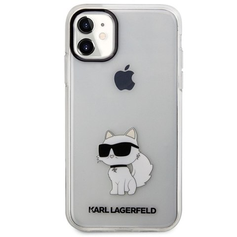 Karl Lagerfeld KLHCN61HNCHTCT iPhone 11/ Xr 6,1" transparent hardcase Ikonik Choupette