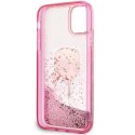 Karl Lagerfeld KLHCN61LNKHCP iPhone 11/XR różowy/pink hardcase Glitter Karl Head