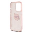 Karl Lagerfeld KLHCP13LHKLPCHP iPhone13 Pro / 13 6.1" różowy/pink hardcase IML Choupette Head & Monogram