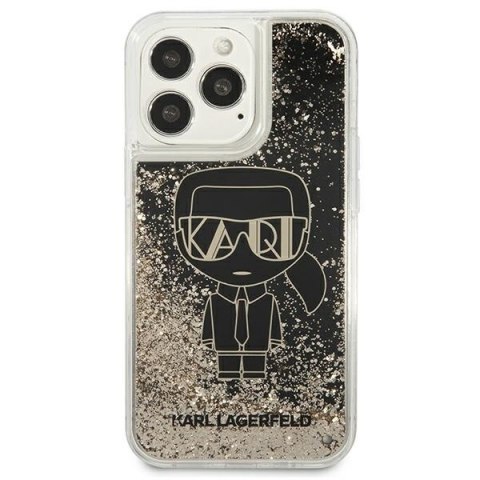 Karl Lagerfeld KLHCP13LLGGKBK iPhone 13Pro/ 13 6,1"czarny/black hardcase Liquid Glitter Gatsby