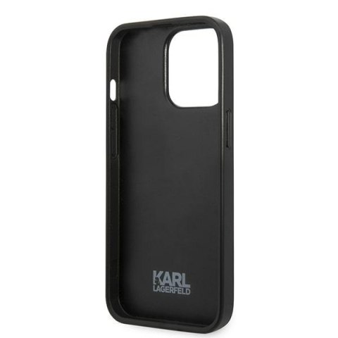 Karl Lagerfeld KLHCP13LPMNFIK1 iPhone 13 Pro / 13 6,1" szary/grey Flower Ikonik Karl