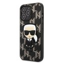 Karl Lagerfeld KLHCP13LPMNIKBK iPhone 13 Pro / 13 6,1" hardcase czarny/black Monogram Ikonik Patch