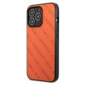 Karl Lagerfeld KLHCP13LPTLO iPhone 13Pro / 13 6,1" hardcase pomarańczowy/orange Perforated Allover