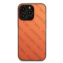 Karl Lagerfeld KLHCP13LPTLO iPhone 13Pro / 13 6,1" hardcase pomarańczowy/orange Perforated Allover