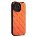 Karl Lagerfeld KLHCP13LPTLO iPhone 13Pro / 13 6,1" hardcase pomarańczowy/orange Perforated Allover