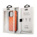 Karl Lagerfeld KLHCP13LPTLO iPhone 13Pro / 13 6,1" hardcase pomarańczowy/orange Perforated Allover