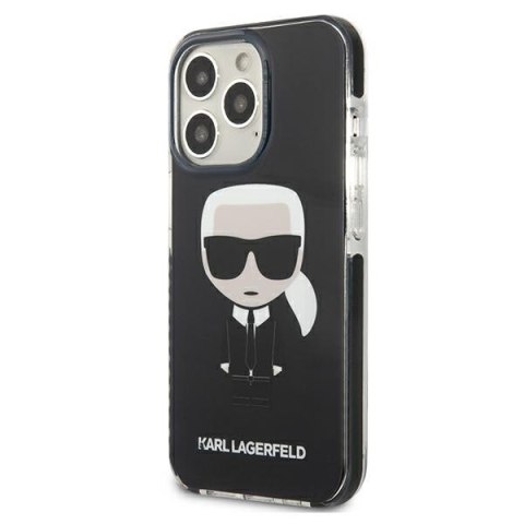 Karl Lagerfeld KLHCP13LTPEIKK iPhone 13Pro / 13 6,1" hardcase czarny/black Iconik Karl
