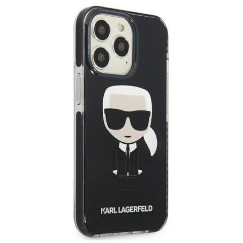 Karl Lagerfeld KLHCP13LTPEIKK iPhone 13Pro / 13 6,1" hardcase czarny/black Iconik Karl
