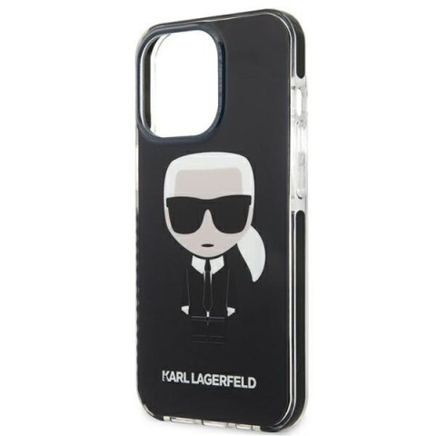 Karl Lagerfeld KLHCP13LTPEIKK iPhone 13Pro / 13 6,1" hardcase czarny/black Iconik Karl