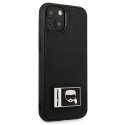 Karl Lagerfeld KLHCP13M3DKPK iPhone 13 / 14 / 15 6,1" czarny/black hardcase Ikonik Patch