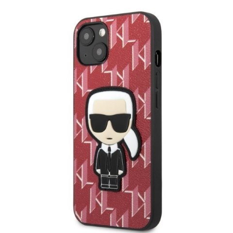 Karl Lagerfeld KLHCP13MPMNIKPI iPhone 13 / 14 6,1" hardcase czerwony/red Monogram Ikonik Patch