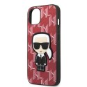 Karl Lagerfeld KLHCP13MPMNIKPI iPhone 13 / 14 6,1" hardcase czerwony/red Monogram Ikonik Patch