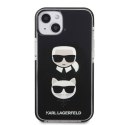 Karl Lagerfeld KLHCP13MTPE2TK iPhone 13/ 14 / 15 6,1" hardcase czarny/black Karl&Choupette Head
